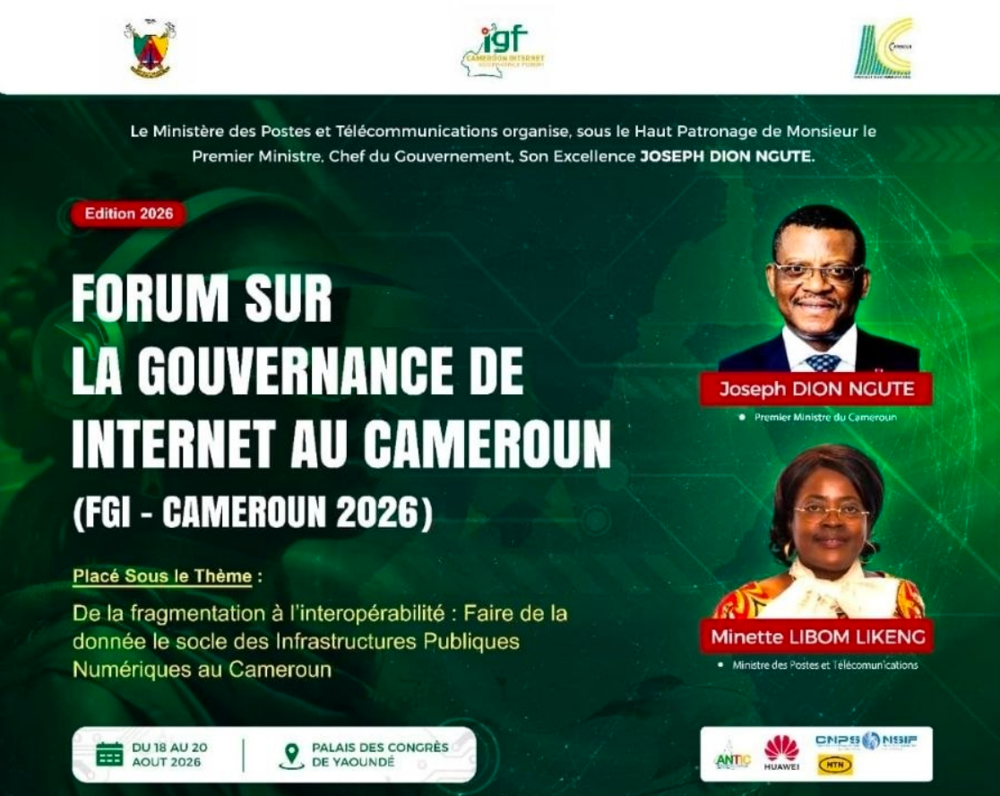 Flash Infos : CAMIX au Cœur de la Gouvernance de l'Internet au Cameroun !